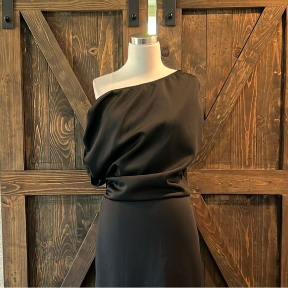 Elegant Sleeveless Off Shoulder Bodycon Long Formal Party Evening Dress - Picture 3 of 14